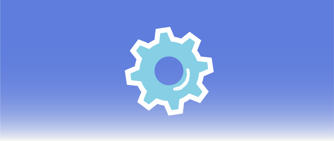 Settings cog icon