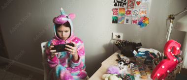 Children playing a game